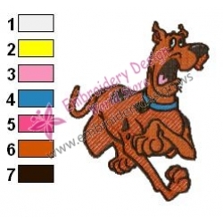 Scooby Doo Embroidery Design 24